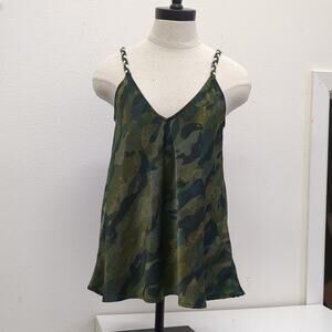 Wanderlux Camo Print Women's Tank Top‎ size Small